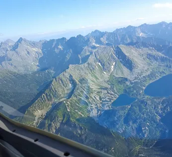 Let vetroňom do oblasti Morskie Oko